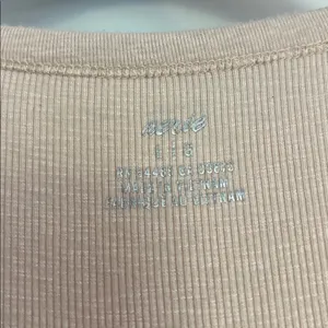 Aerie Light Tan Buttoned Tank Top thumbnail 2