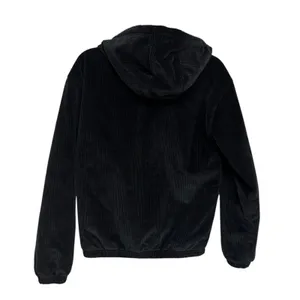 Aritzia TNA Morrison Corduroy Bomber Jacket in Black - Size 2XS thumbnail 2