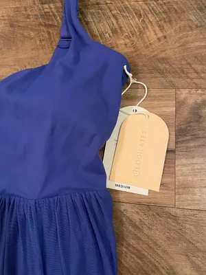 NWT! Blogilates Target X Popflex Viral Sweetheart Ballerina Dress Royal Blue Med thumbnail 5