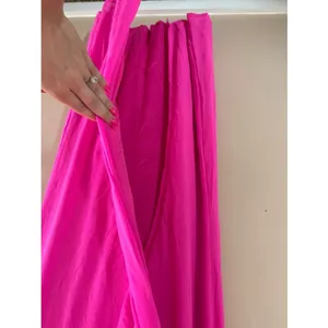 Lulus Epitome of Allure Hot Pink Mesh Strapless Ruched Maxi Dress Size Medium thumbnail 9