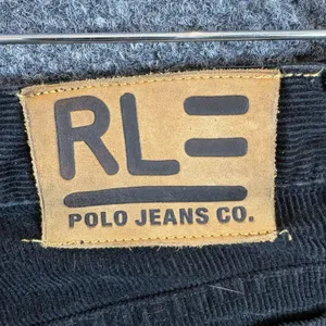 Polo Jeans Co. Ralph Lauren Women's 12 Black‎ Straight Leg Corduroy Chino Pants thumbnail 7