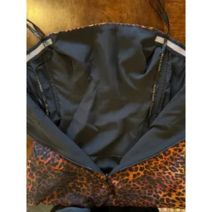 Black‎ Halo Jackie Dress Women 0 Brown Black Leopard Print Strapless Sheath thumbnail 8