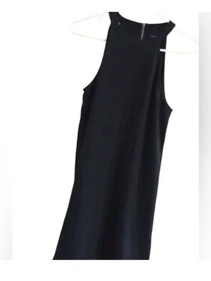 Cynthia Rowley Black Halter Mini Dress thumbnail 2