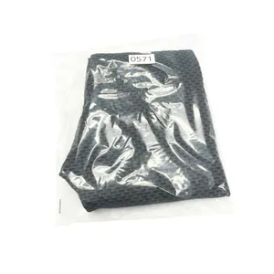 Women Dark Gray Black Textured Scrunch Butt Leggings High Rise Medium thumbnail 4