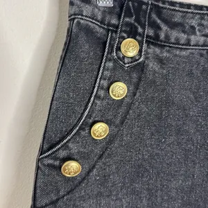 Free market flying tomatoes extreme wide leg dark sailor jeans size 27‎ thumbnail 7