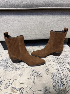 Stuart Weitzman Kai Suede Bootie thumbnail 4