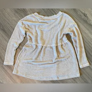 Babydoll Sweater Soft Comfy Women’s Small Grey thumbnail 3