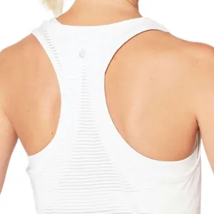 Lululemon Goal Crusher Tank White Light Luxtreme Size 4 Tank Top thumbnail 4