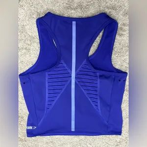 EUC! Gymshark Purple Crop Tank Top size XS thumbnail 3