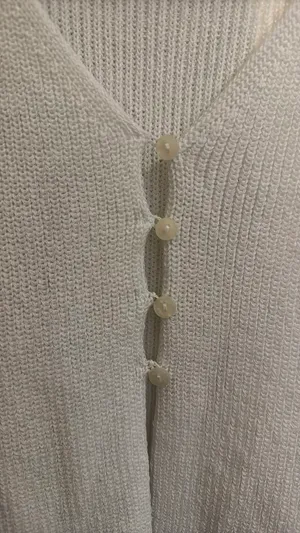 Knit Button Down Tank Top thumbnail 2