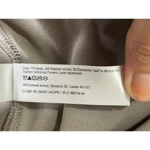 Lululemon Softstreme Pique Oversized Long-Sleeve Polo Shirt Warm Ash Grey Small thumbnail 7