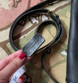 Coach Vintage City Camera Pebbled Grain Leather Brass Hardware 9812 Messenger Crossbody Shoulder 90’s Minty baguette rectangle Black Bag Purse classic minimalist thumbnail 10