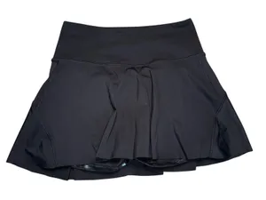 Athleta Ace Tennis Skort Womens XS Black‎ Excellent 13.5 Inch Athletic Skirt thumbnail 1