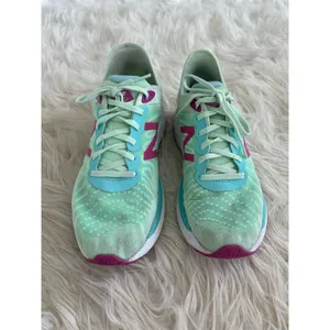New Balance Fresh Foam 860v11 Women's Running Shoes Size 5‎ Mint/Pink thumbnail 3