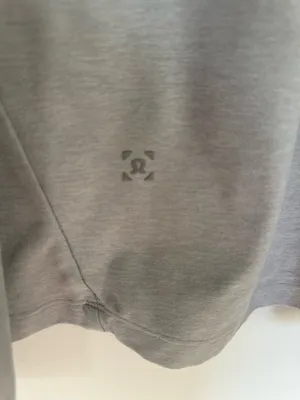 Lululemon Surge Warm Long Sleeve Heathered Sea Salt XL thumbnail 3