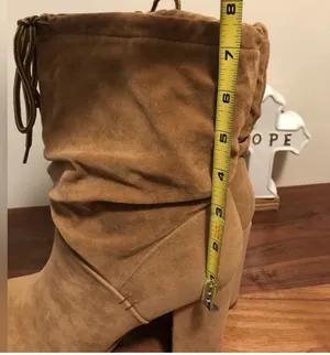 Slouchy bootie tan size 11 thumbnail 9