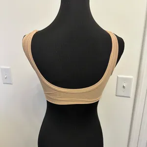 New ~ SKIMS ~ Women's Nude Wide Strap Summer Mesh Scoop Bralette Bra Small NEW thumbnail 5