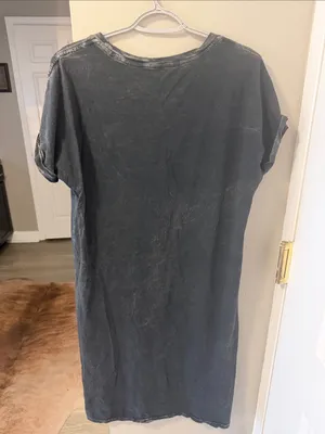 🤠 HRT & LUV Boutique Find | Graphic Tee Midi Dress WALLEN western M thumbnail 7