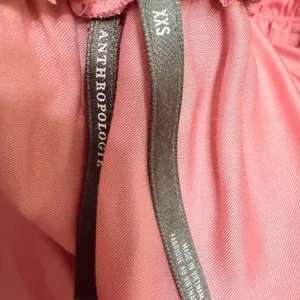 Anthropologie Pink Rose‎ Satin Smocked Waist Shortie Shorts Size XXS NWT thumbnail 9