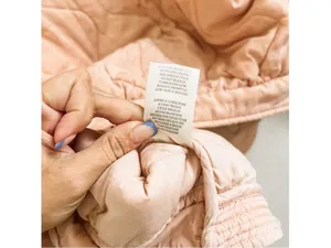 Blank NYC cropped quilted jacket in pink thumbnail 7