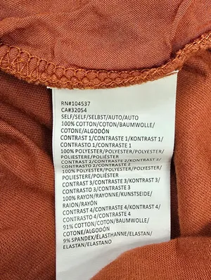 Anthropologie Tiny Noah Embroidered Lace Blouse Burnt Orange XS thumbnail 13