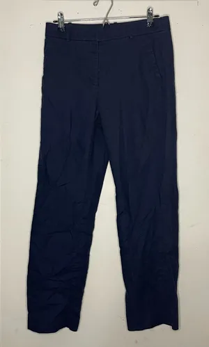 J.Crew navy blue Kallie pants thumbnail 1