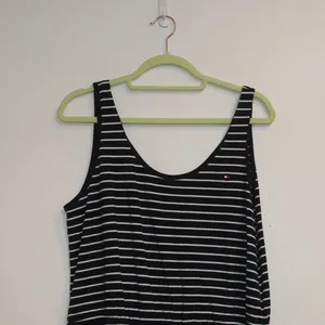 Tommy Hilfiger Navy Blue Striped Romper Sz M thumbnail 4