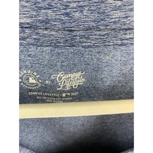 Texas Rangers Top Shirt Campus Lifestyle Polyester Spandex Blue V Neck MLB Tee thumbnail 3