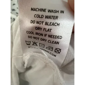Rahi Anthropologie Ditzy Floral White Blue Cotton Midi Dress Size S‎ thumbnail 10