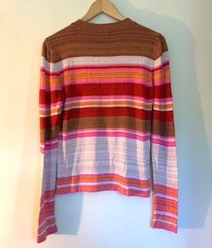 Lilly Pulitzer Free People Show Off Your Stripes Sweater thumbnail 2