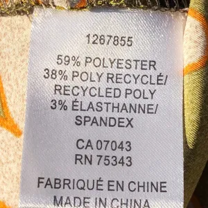 Rachel Zoe Blouse Satin Floral Long Sleeve L thumbnail 8