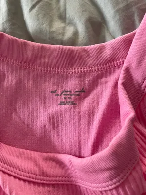 Urban Outfitters pink crop top thumbnail 2