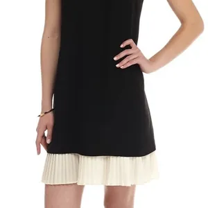 Nanette Lepore Navy Blue‎ Shift Dress Lace Peter Pan Collar Pleated Hem Womens 4 thumbnail 11