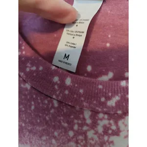 #Momlife Graphic T-Shirt With Leopard Print Accents Splatter Design Cotton & Pol thumbnail 2