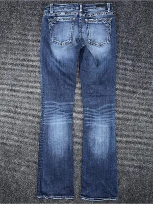 Buckle Black Fit No 53 Bootcut Stretch Jeans 28 x 34 LONG BBW2914 Dark Wash thumbnail 2