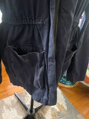 H&M Lightweight navy blue jacket thumbnail 2