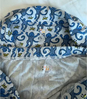 Roller Rabbit Monkey Pajama Set thumbnail 2