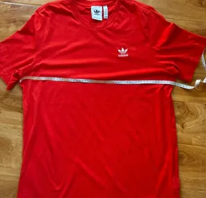 Adidas red mens y-shirt Size l thumbnail 5