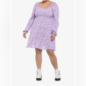 Sanrio My Melody & Kuromi‎ Sweetheart Long-Sleeve Mini Dress XL thumbnail 2