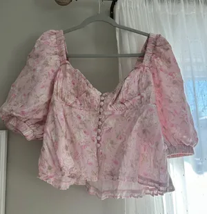 For Love & Lemons Top thumbnail 1