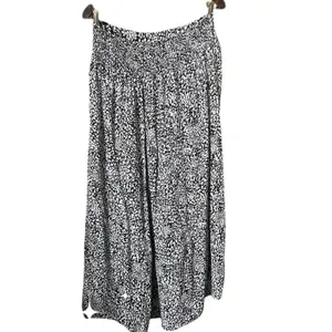 Japna size large high low midi skirt. Wide waist band faux wrap thumbnail 2