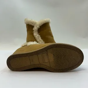 Guess Tan Faux Fur Winter Boots size 7M thumbnail 7