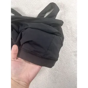 Lululemon Sports Bra Women's Size 4 black Strappy Gorpcore Workout Gym Running thumbnail 5