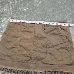 Urban‎ Outfitters Karter Spliced Green Skirt thumbnail 4
