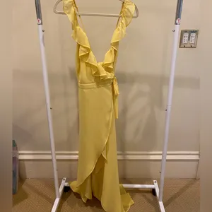 Revolve Yellow Formation Maxi Dress thumbnail 4