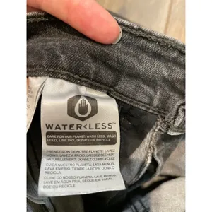 Y2K Levi’s Mom Jeans Black Button Fly -80s Style– Size 28 thumbnail 5