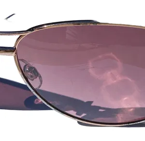 💖 Vintage Y2K 2000s RocaWear Rose Gold Pink Aviator Pilot DTRWL0319-R R414 RSGDPK Sunglasses 💖 thumbnail 6