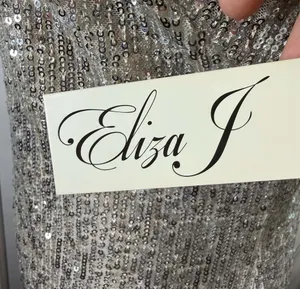 Eliza J Sequin Flutter Sleeve Sheath Dress in Silver thumbnail 3