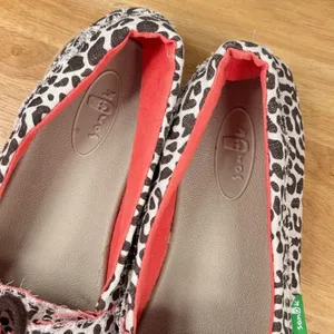 Sanuk Kariba Sidewalk Surfer‎ Leopard Print Espadrille Hemp Slip On Shoe 7 thumbnail 9