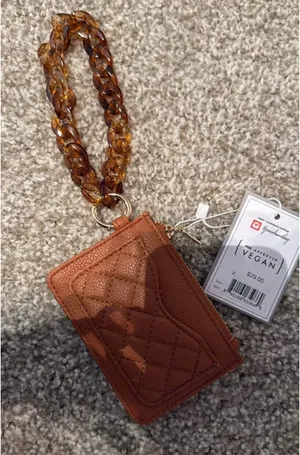 Wristlet wallet Brown thumbnail 1